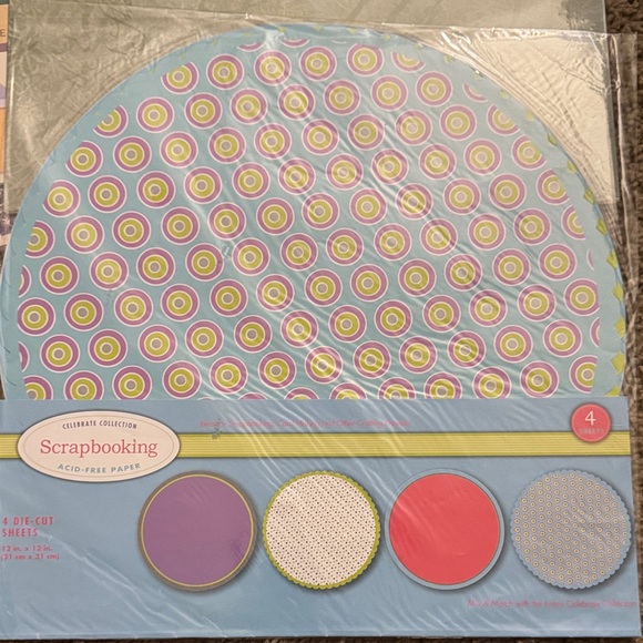 Colorful Scrapbooking Paper Set - Picture 4 of 7